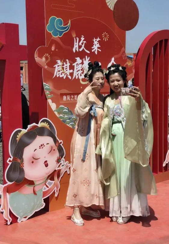 唐装体验、古风游园、网红美食……胶莱麒麟山会今日盛大启幕→(图7)