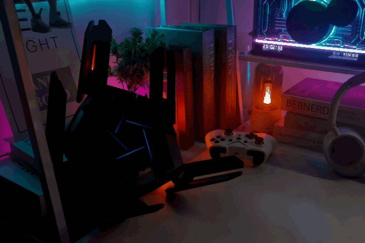 锐捷天蝎BE72Pro电竞路由：WiFi7赋能三重AI加持轻松穿墙(图6)