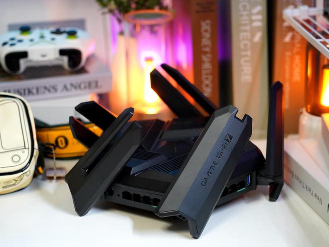 锐捷天蝎BE72Pro电竞路由：WiFi7赋能三重AI加持轻松穿墙(图9)