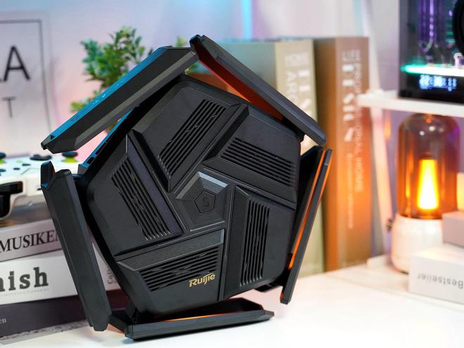 锐捷天蝎BE72Pro电竞路由：WiFi7赋能三重AI加持轻松穿墙(图8)