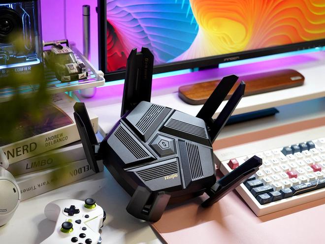 锐捷天蝎BE72Pro电竞路由：WiFi7赋能三重AI加持轻松穿墙(图28)