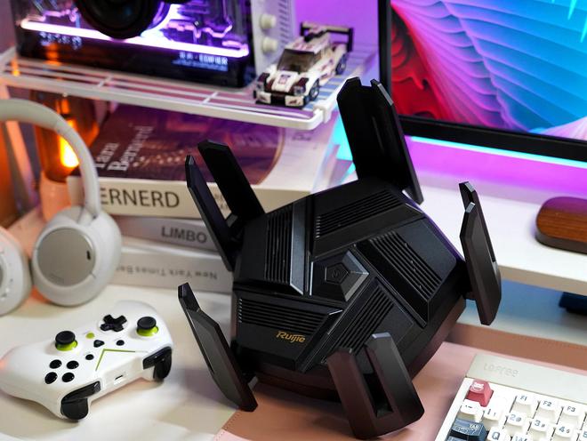 锐捷天蝎BE72Pro电竞路由：WiFi7赋能三重AI加持轻松穿墙(图25)