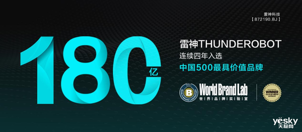 中国500最具价值品牌:雷神价值18015亿连续四年行业唯一 中国500最具价值品牌:雷神价值18015亿连续四年行业唯一