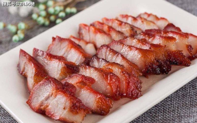 食尽人间美食肴广东佛冈三州蜜汁叉烧心满膏(图3)