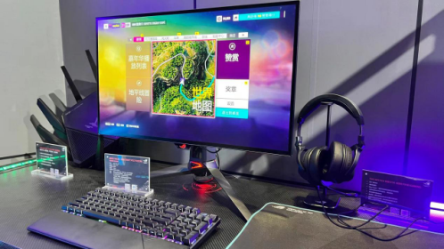 BW2023全员集结ROG展台“竞”力十足华硕显示器大展神威(图3)