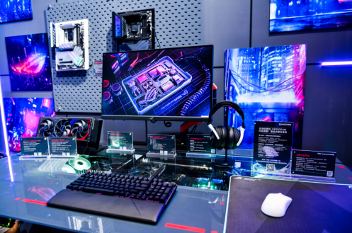 BW2023全员集结ROG展台“竞”力十足华硕显示器大展神威(图4)