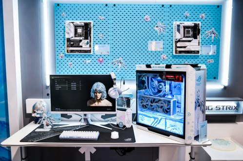 BW2023全员集结ROG展台“竞”力十足华硕显示器大展神威(图5)