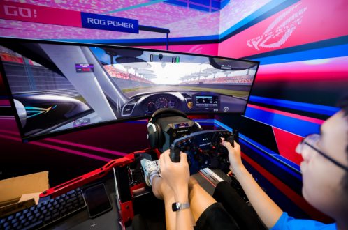 BW2023全员集结ROG展台“竞”力十足华硕显示器大展神威(图8)