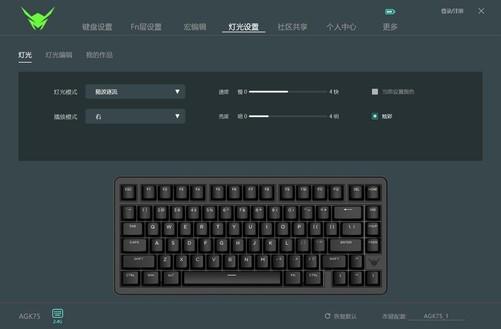 蚂蚁电竞AGK75机械键盘评测：三模+自定义打造磁轴键盘天花板(图8)