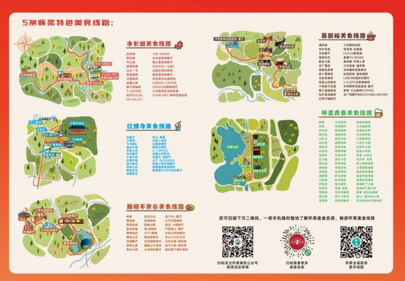 怀柔上线条美食线路方便市民体验“怀柔生活”